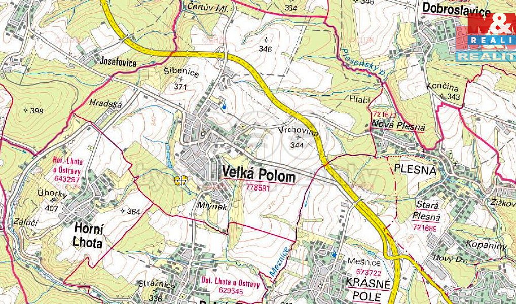 Prodej lesa 1 901 m², Velká Polom – náhled fotky 13