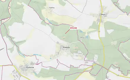 Dražba lesa 90 m², Kladruby