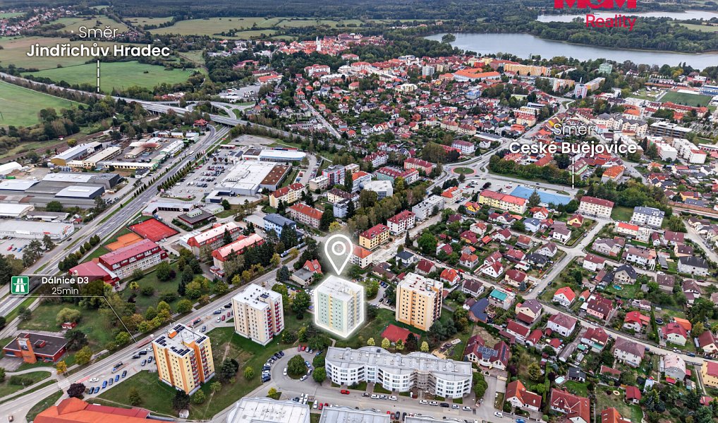 Prodej bytu 1+kk 30 m², Třeboň – náhled fotky 6