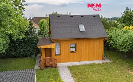 Prodej chaty/chalupy 65 m² s pozemkem 706 m², Volduchy, okres Rokycany
