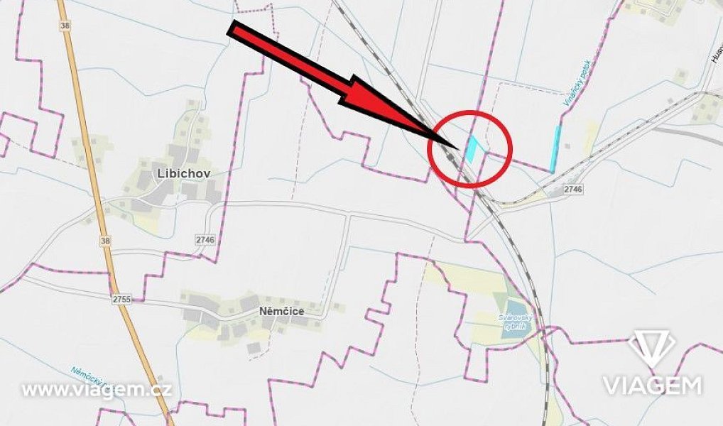 Prodej pole 1 674 m², Vinařice – náhled fotky 4