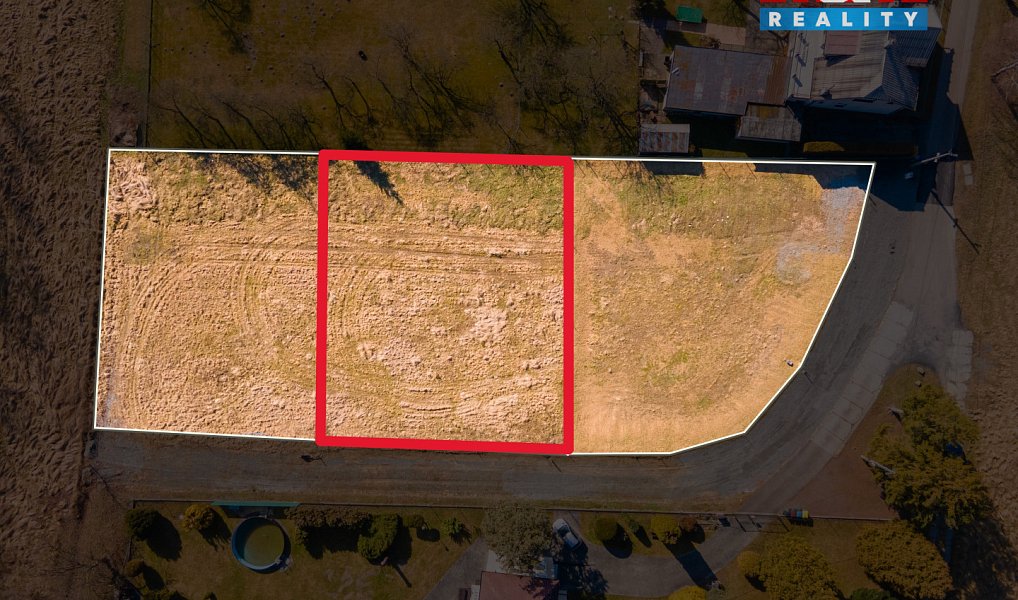 Prodej stavebního pozemku 908 m², Studénka – náhled fotky 2