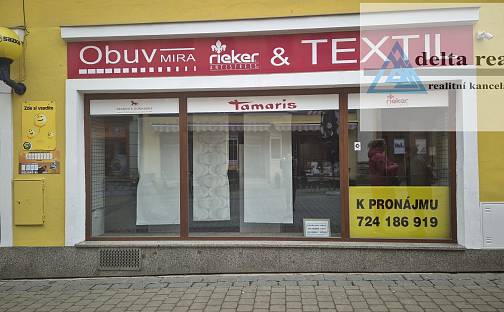 Pronájem obchodních prostor 140 m², Gen. Svobody, Šumperk