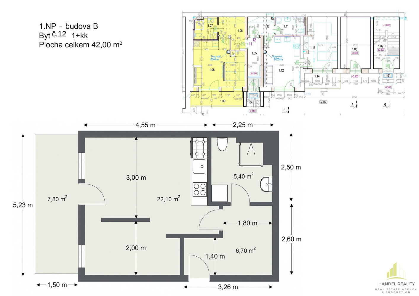 Prodej bytu 1+kk 37 m² – fotografie 5