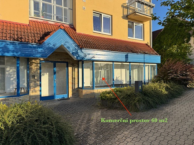 Pronájem obchodních prostor 60 m²
