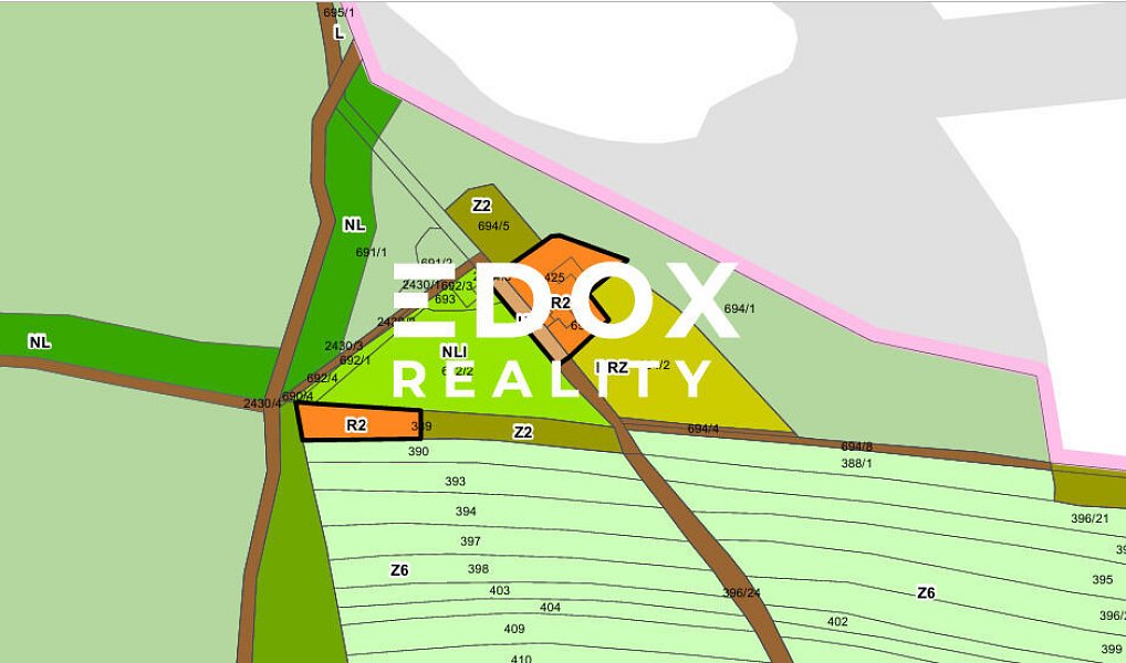 Prodej stavebního pozemku 2 794 m², Hudlice – náhled fotky 9