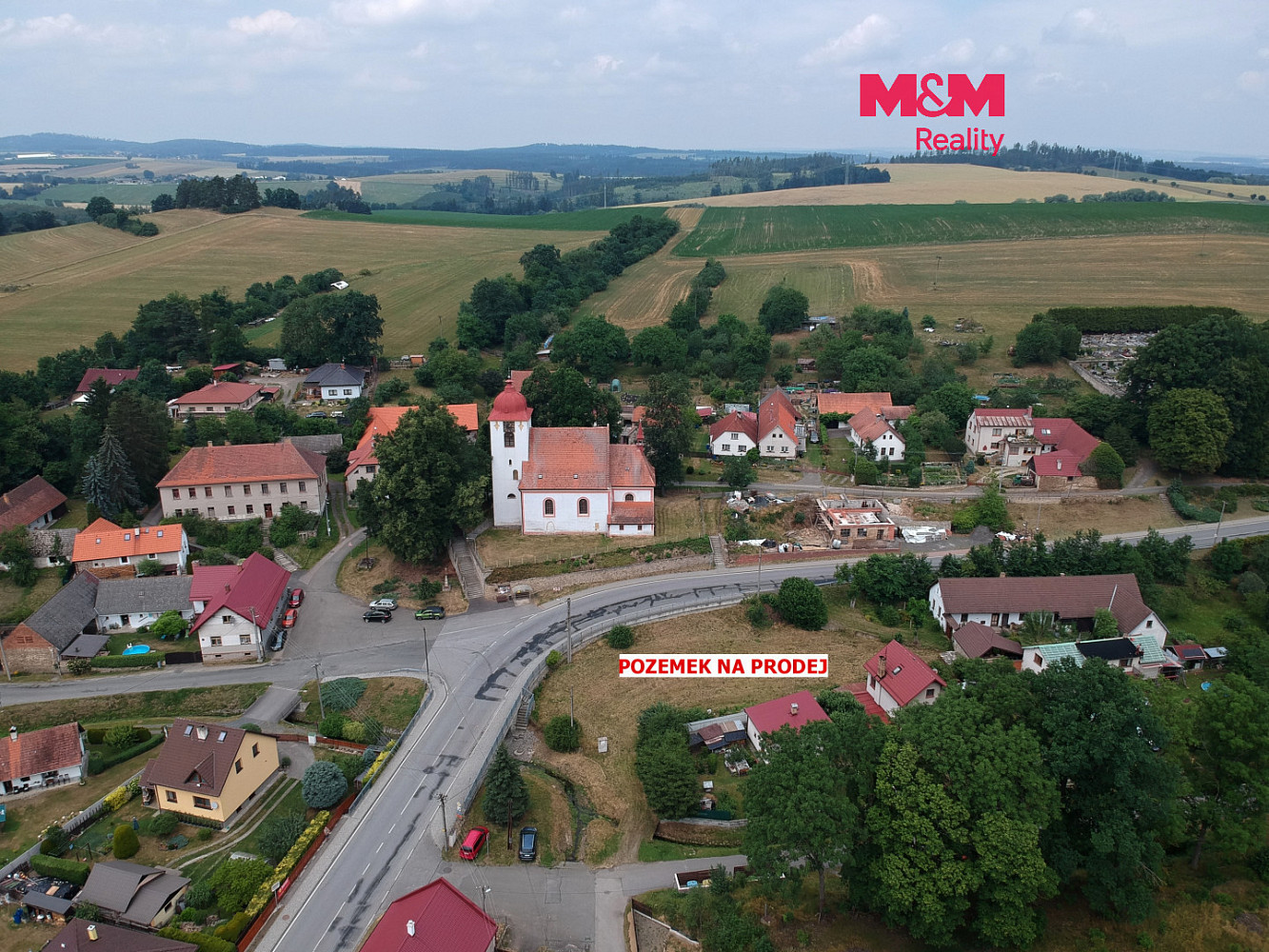 Prodej stavebního pozemku 980 m²