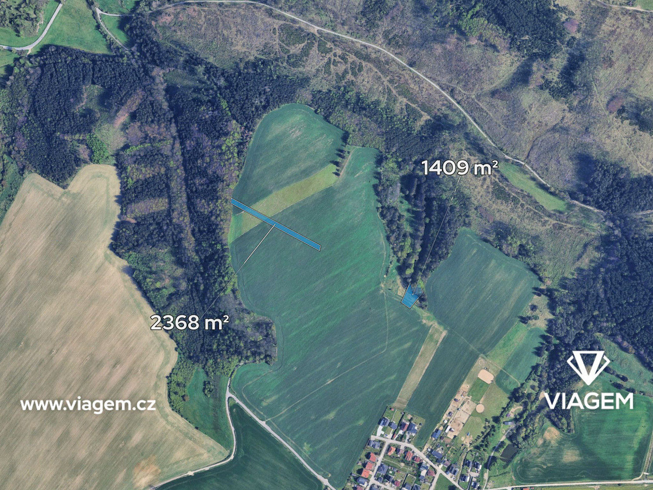 Prodej pole 3 777 m² – fotografie 2