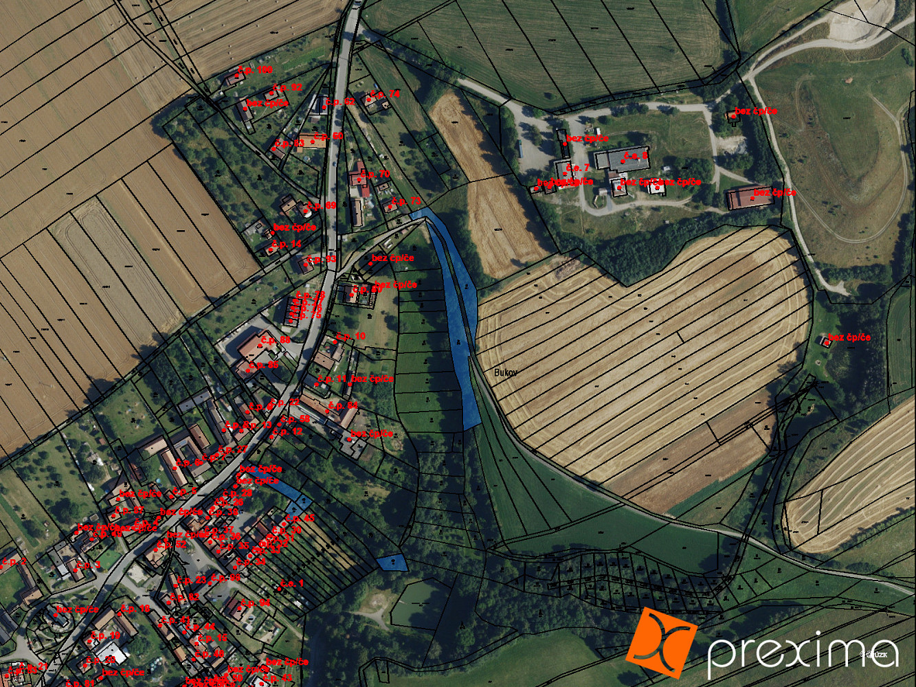 Prodej pozemku 964 m²