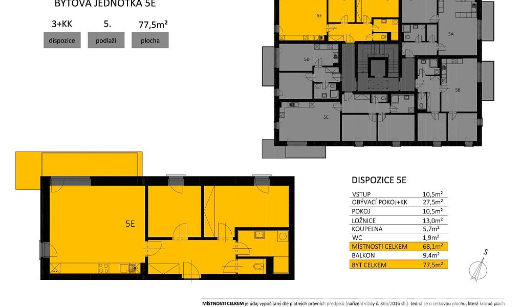 Prodej bytu 3+kk 80 m², Havlíčkův Brod – náhled fotky 14