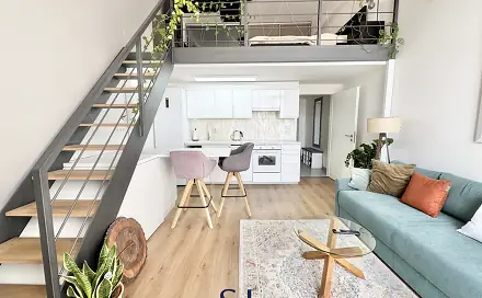 Pronájem bytu 1+kk 59 m², Kubánské náměstí, Praha 10 - Vršovice