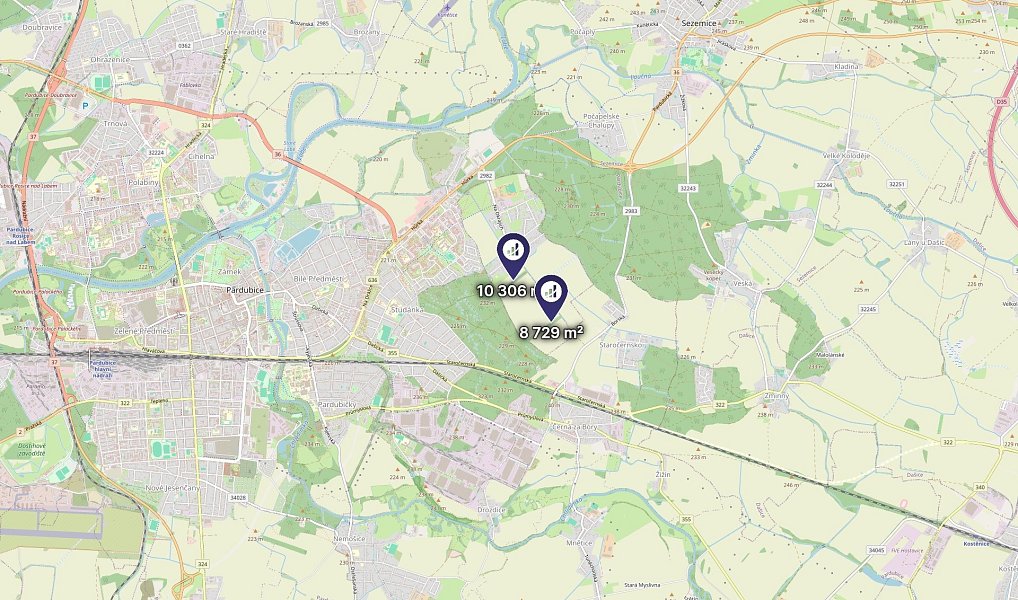 Prodej pole 9 518 m², Spojil – náhled fotky 4