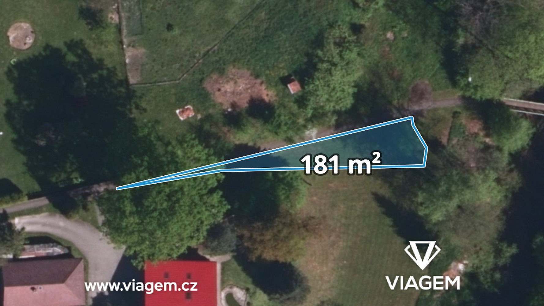 Prodej zahrady 181 m²