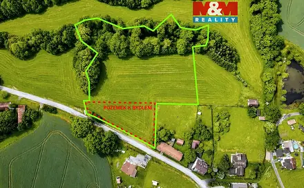 Prodej stavebního pozemku 12 665 m², Kožlí - Bohumilice, okres Havlíčkův Brod
