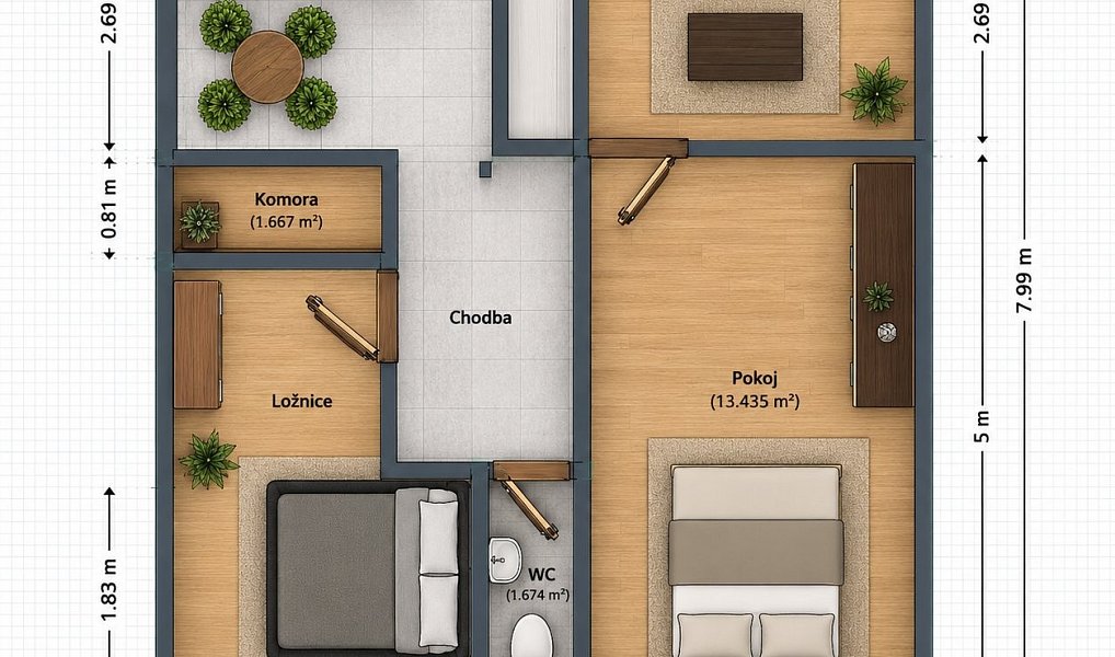 Prodej domu 161 m² s pozemkem 245 m², Zlonice – náhled fotky 23