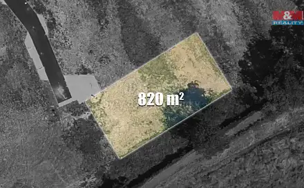 Prodej stavebního pozemku 820 m², Podhořany u Ronova, okres Chrudim