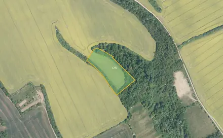 Prodej pole 15 472 m², Traplice, okres Uherské Hradiště