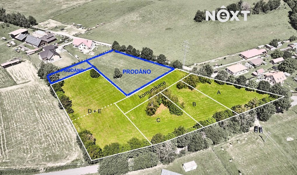 Prodej stavebního pozemku 1 137 m², Přídolí – fotka 1 z 21