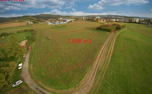 Prodej stavebního pozemku 7 948 m², Sedlčany, okres Příbram