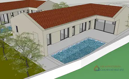 Prodej stavebního pozemku 611 m², Marčana, Chorvatsko