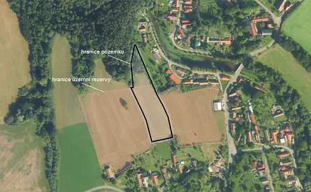 Prodej stavebního pozemku 8 684 m², Ronov nad Doubravou - Mladotice, okres Chrudim