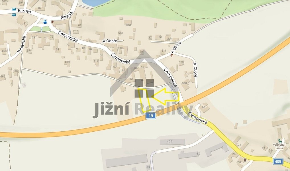Prodej zahrady 1 274 m², Chýnov – náhled fotky 4