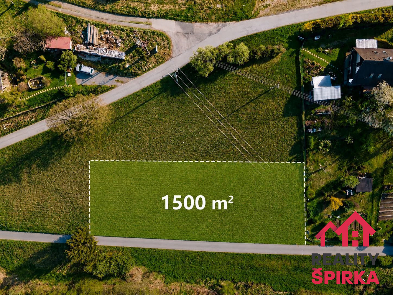 Prodej stavebního pozemku 1 500 m² — photo 2