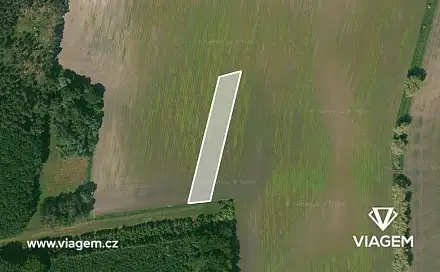 Prodej pole 849 m², Velký Osek, okres Kolín