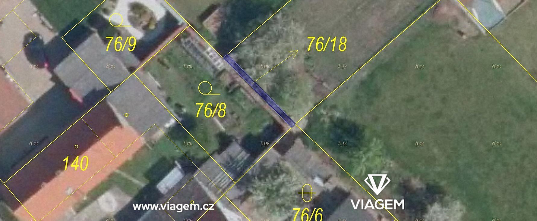 Prodej zahrady 12 m²