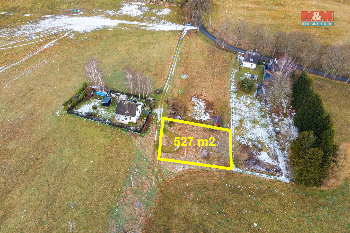 Prodej stavebního pozemku 527 m²