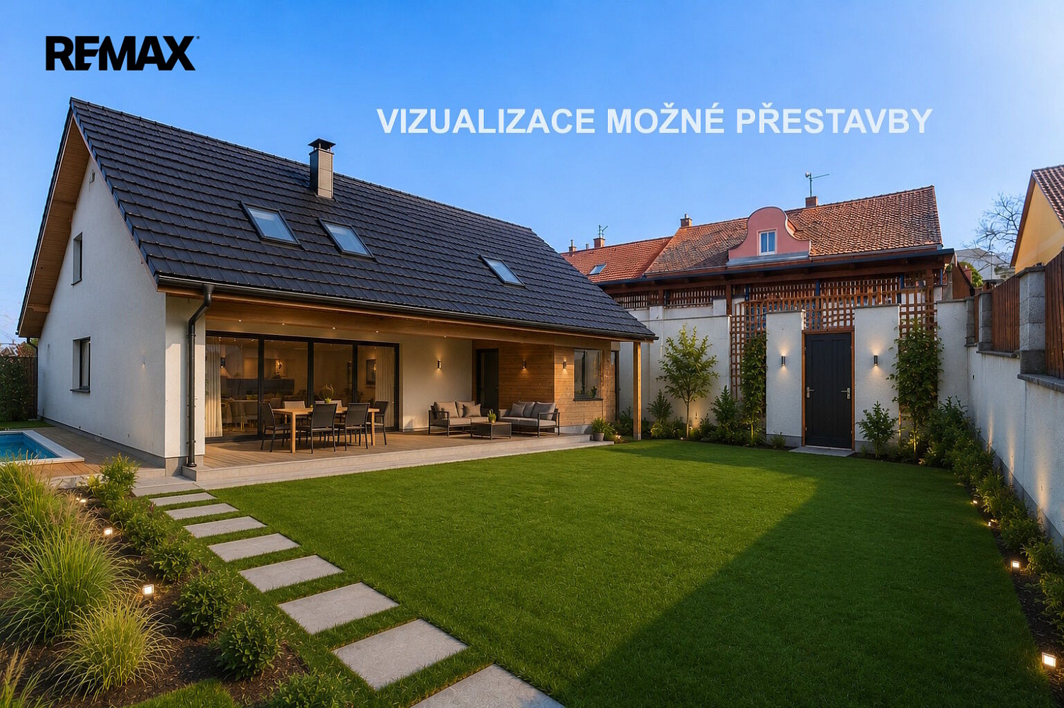 Stavební pozemek pro rodinný dům v centru Bíliny 515 m² - View 5