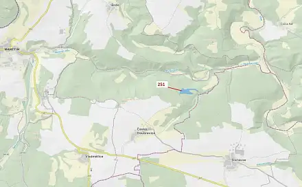 Dražba lesa 25 680 m², Štichovice