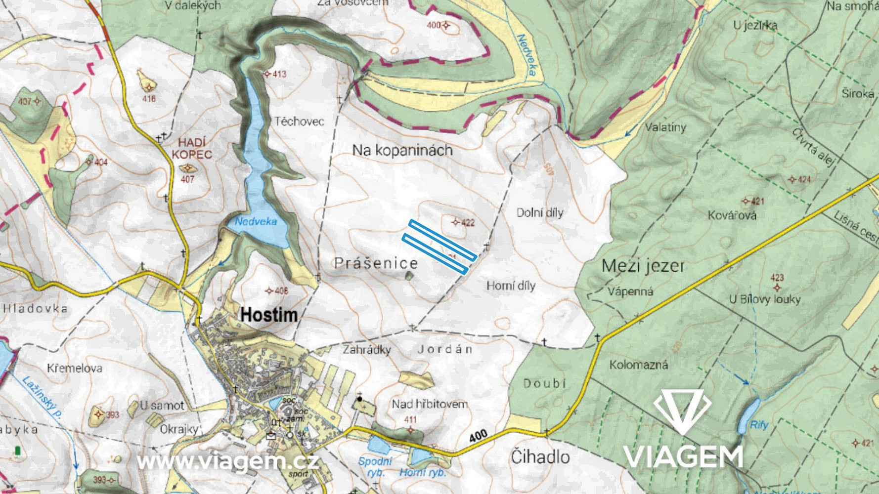 Prodej pole 1 777 m² – fotografie 3