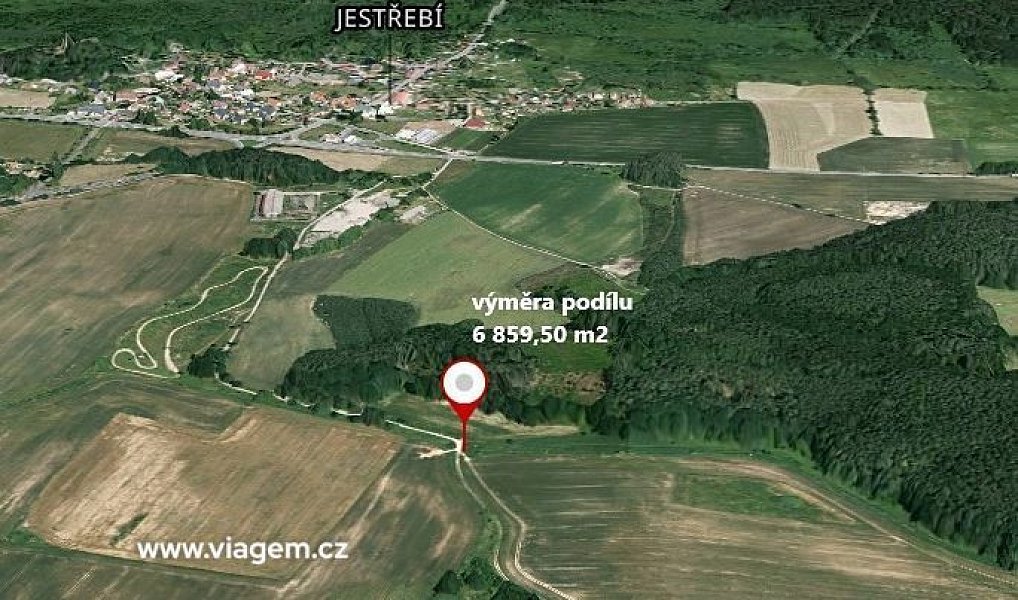 Prodej pole 6 859 m², Jestřebí – náhled fotky 2