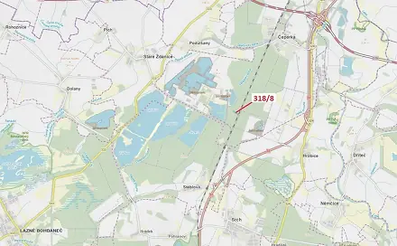 Dražba lesa 5 317 m², Čeperka