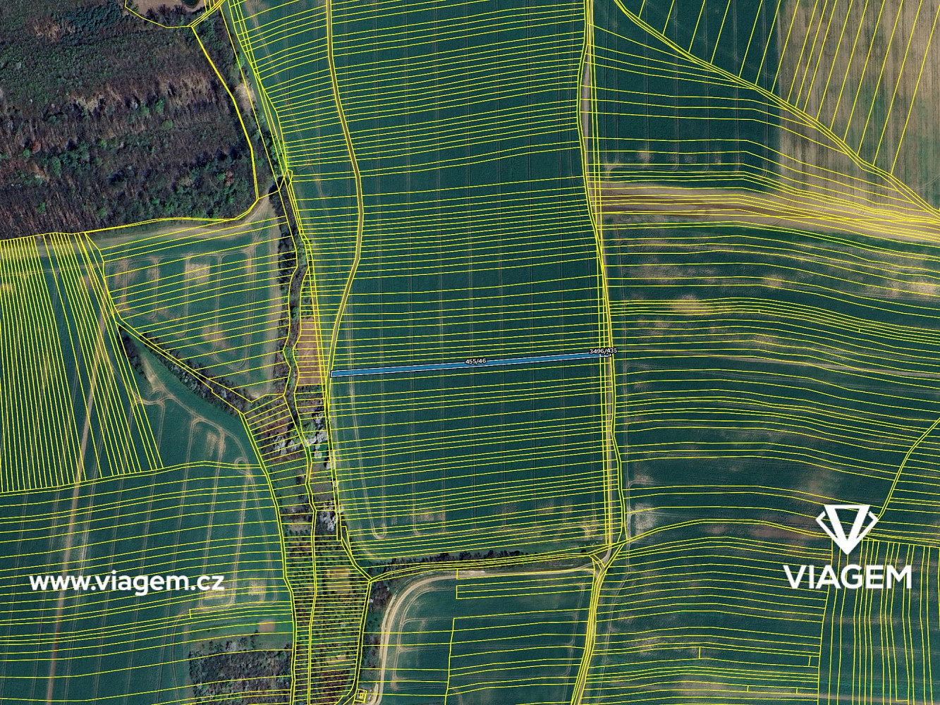 Prodej pole 1 410 m² – fotografie 4