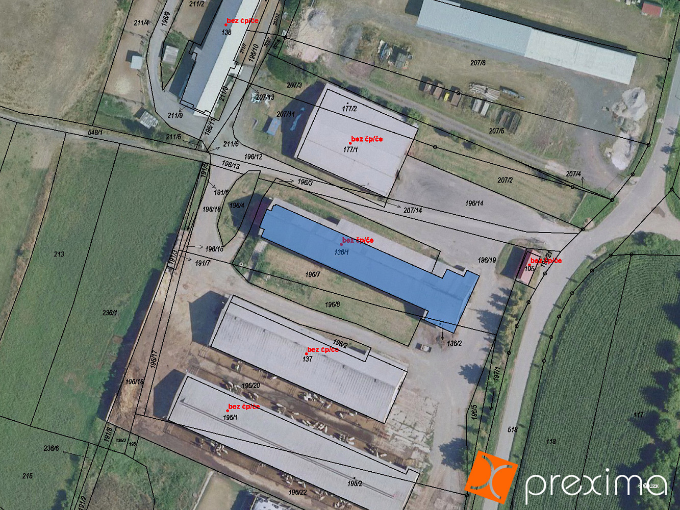 Prodej zemědělského objektu 770 m²