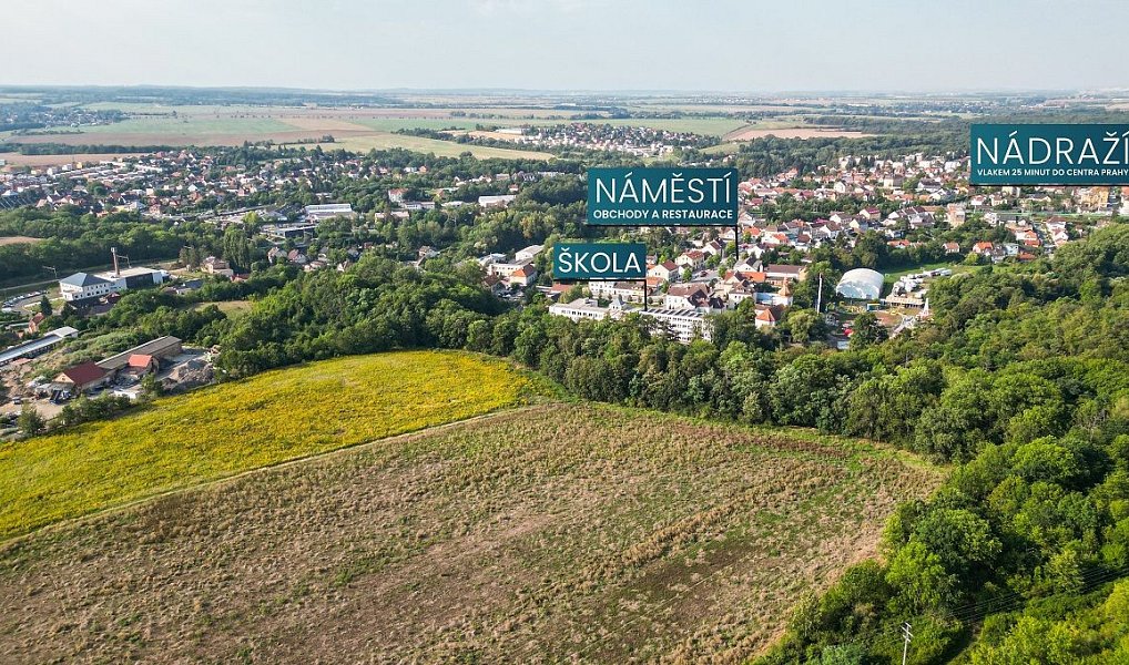 Prodej stavebního pozemku 836 m², Úvaly – náhled fotky 5