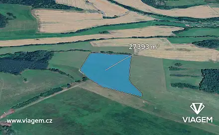 Prodej pole 6 087 m², Volyně, okres Strakonice