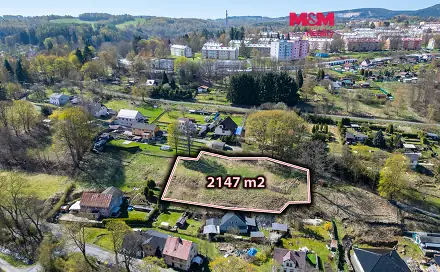 Prodej stavebního pozemku 2 147 m², Horní Slavkov, okres Sokolov