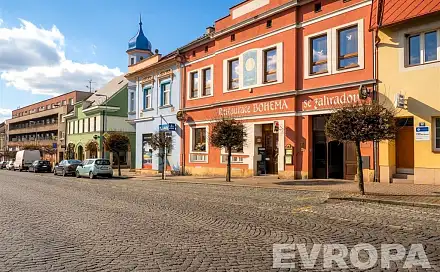 Prodej komerčního objektu (jiného typu) 330 m², náměstí Jiřího z Poděbrad, Hořice, okres Jičín