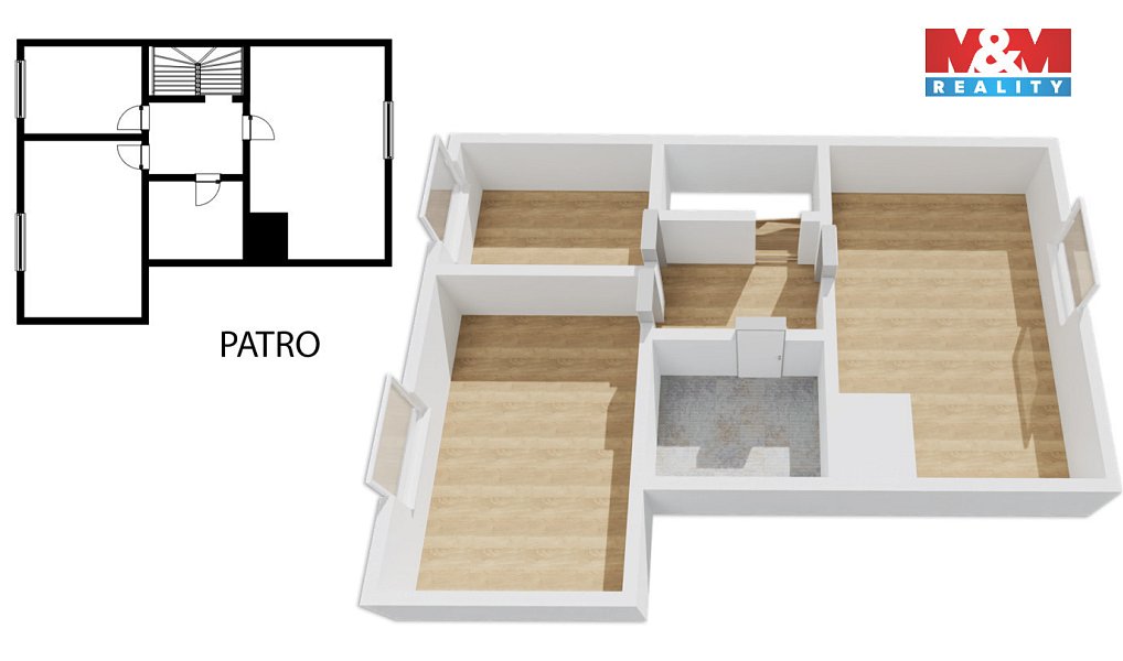 Prodej domu 119 m² s pozemkem 384 m², Zachrašťany – náhled fotky 4