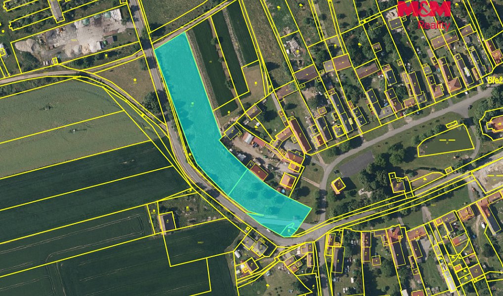 Prodej stavebního pozemku 8 048 m², Břežany – náhled fotky 2