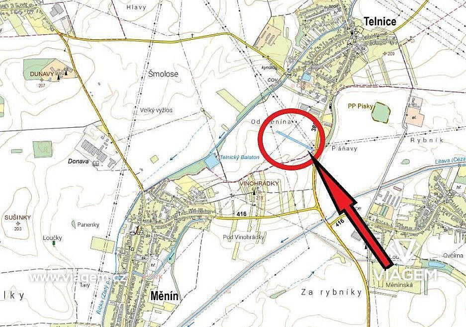 Prodej pole 1 653 m² – fotografie 4