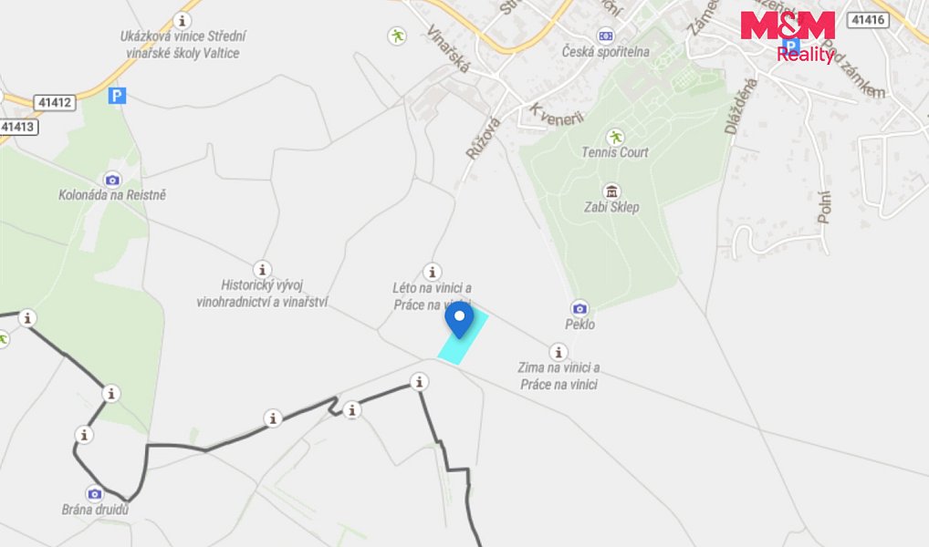 Prodej pole 9 598 m², Valtice – náhled fotky 13