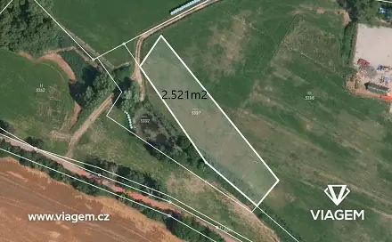 Prodej zahrady 840 m², Sulice, okres Praha-východ