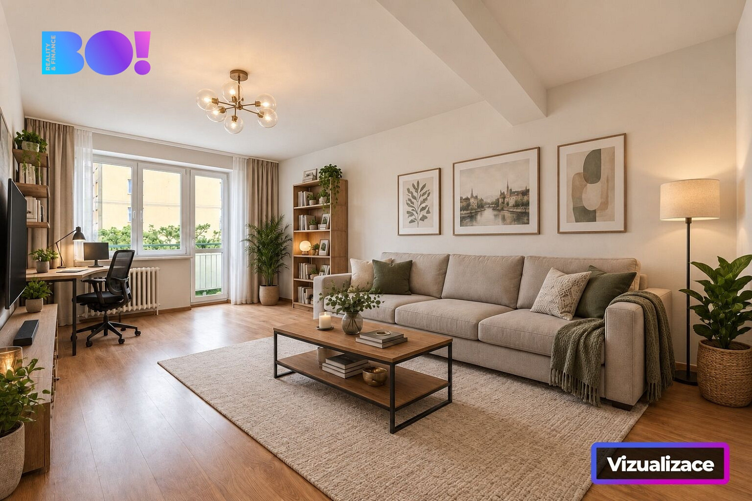 Prodej bytu 2+1 54 m² – fotografie 3