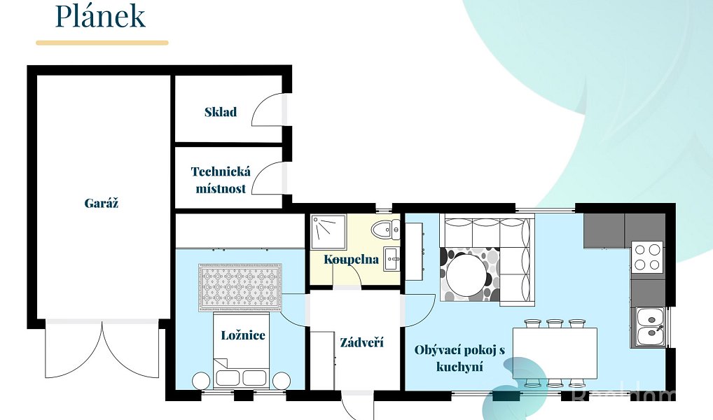 Prodej chaty/chalupy 73 m² s pozemkem 382 m², Rožmitál na Šumavě – náhled fotky 13