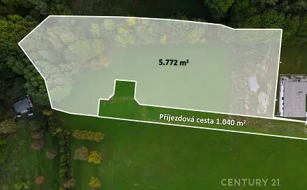 Prodej stavebního pozemku 6 812 m², Starý Jičín, okres Nový Jičín