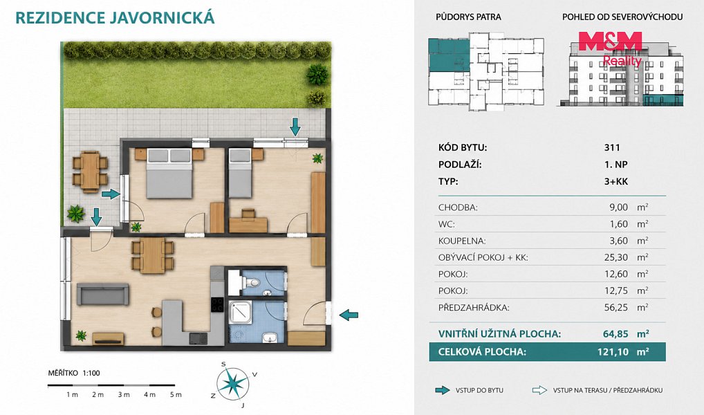 Pronájem bytu 3+kk 65 m², Rychnov nad Kněžnou – náhled fotky 8